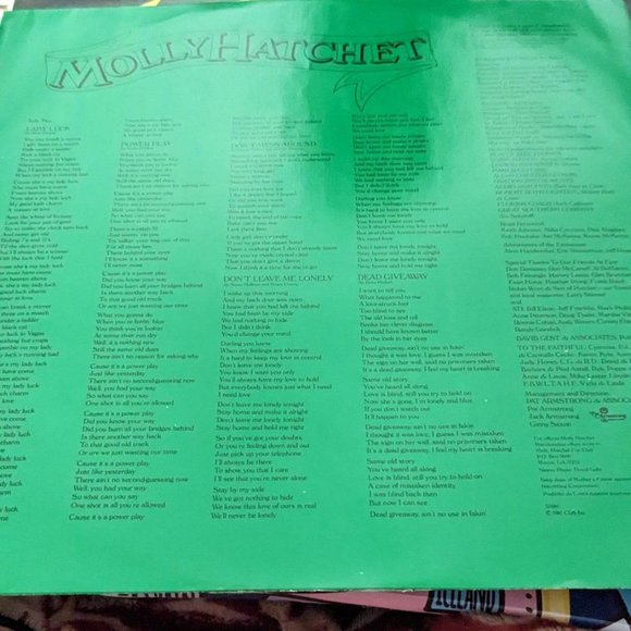 Molly Hatchet Record Take No Prisoners - Picture 4 of 7